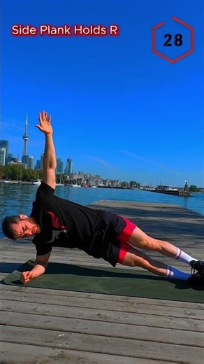 Twist & Freeze: Right Side Oblique Burner 🔥 (Plank Focus)