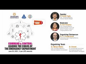 COMMAND & CONTROL: Leading the Chaos of the Emergency Department | Emergency Webinar