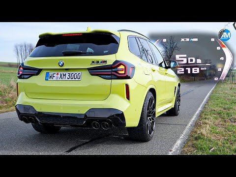 2023 X3M Competition (510hp) | 0-100 & 100-200 km/h acceleration🏁 | by Automann in 4K
