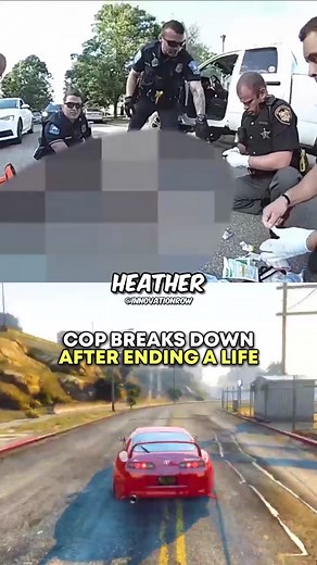 Cop Breaks Down After Ending A Life 😢