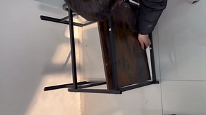 TFK 3-Tier Printer Stand with Drawer, Adjustable Shelf, Rolling Casters, 23.6 x 18.9 x 30 Inch Heavy Duty Printer Cart for Home Office, Large Printers, 3D Printers, Fax & Heat Press, Black