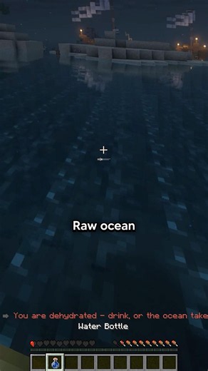 The ocean is your world. Your raft is your only home. #minecraft #server #minecraftserver #raft