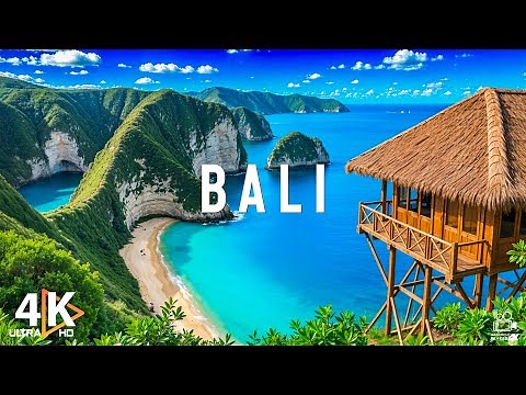 Bali, Indonesia 4K - Crystal Clear Waters, Rice Terraces & Majestic Temples
