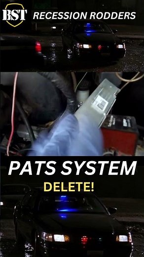 Ford Pats System Delete on a Crown Vic/ Grand Marquis