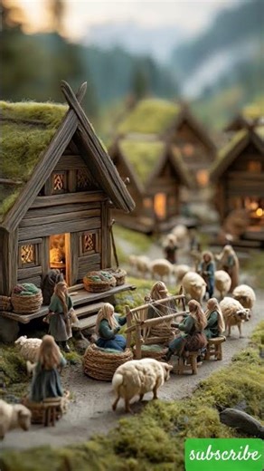 🏡 The Peaceful Village Comes Alive! 🌿✨ | Magical Animation Scene