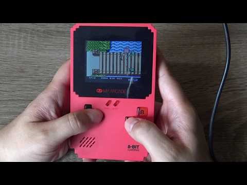 My Arcade Pixel Classic Data East Hits Console Portable: Test VIdéo Review Gameplay FR HD