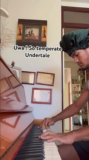 Uwa! So temperate Undertale #piano#music#undertale