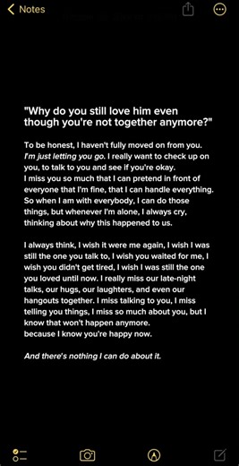 Letting Go: A Healing Journey After Missing Someone