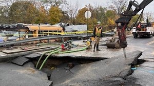 Water main break that affected schools and homes in Bridgeport is repaired