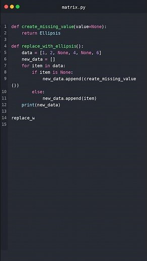 Python's Ellipsis Trick 🤯