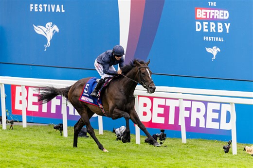 ‘This is unbelievable’: extraordinary horse proves uncatchable to fulfil the Derby dream