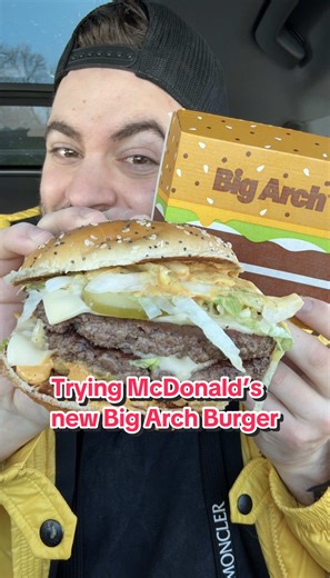 Try the New McDonald's Big Arch Burger Today!
