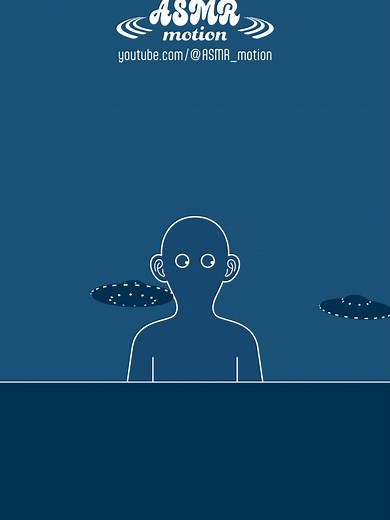 【ASMR】周りを旋回する2機のUFO 🎧で聴いてね オリジナル動画はYouTubeにて（プロフィールのリンクからアクセス） #ASMR #motiongraphics #sound #音フェチ #モーショングラフィックス