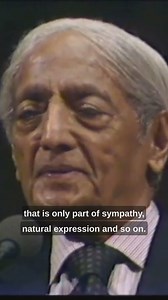 The meaning of love. J. Krishnamurti Excerpt from 2nd Public Talk, London, 1982⁠ #krishnamurti #love | The Immeasurable