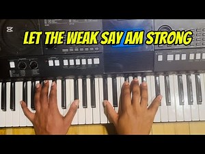 Let the weak say i am strong