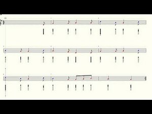 I Saw Three Ships - Christmas - Tin Whistle - Play Along Tab Tutorial