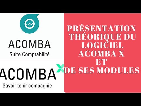 AcombaX_Présentation théorique du logiciel Acomba X et de ses modules (410-959)