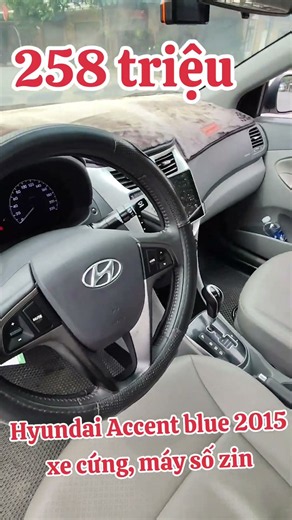 Hyundai Accent Blue 2015
