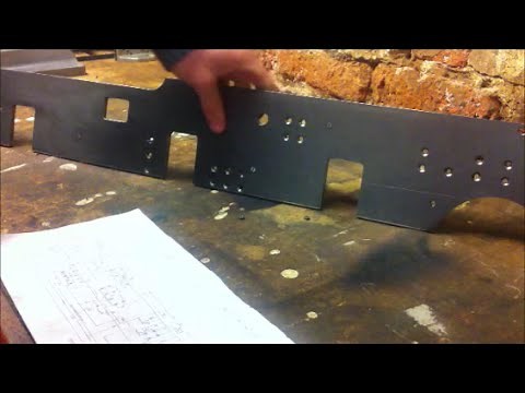Home Workshop Engineering - Making Loco Frames