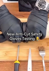 New Anti-Cut Safety Gloves Testing