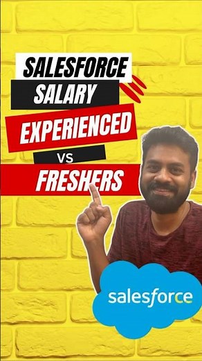 Salesforce Developers Salary Freshers and Experienced #salesforcejobs #AJSDAcademy