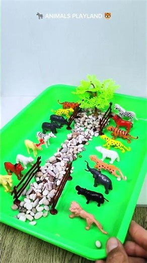 Cow Elephant Giraffe Panda Tiger Rhinoceros Animal Toys, Asmr