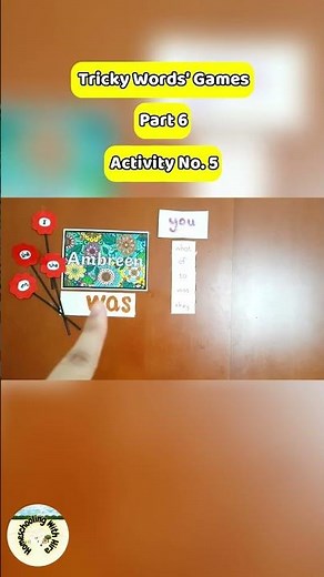 Tricky Words Games for Kids | Activity No. 5 (Part 6) #shorts