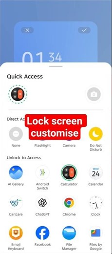 Amazing Lock Screen Customization 🔒📱 | Make Your Phone Look Unique!
