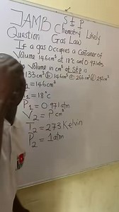 22K views · 827 reactions | Gas laws(General gas equations) #science #chemistry #gaslaws #calculations | Nursebright001 | Facebook