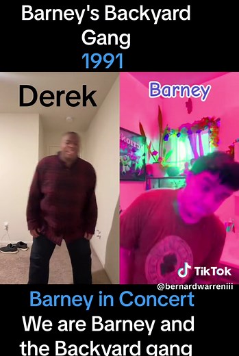 #duet with @Marvin Navarro Barney's Backyard Gang Barney in Concert 1991 We are Barney and the Backyard Gang