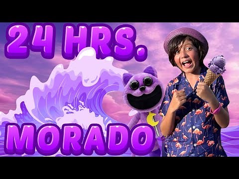 24 HORAS COMIENDO MORADO