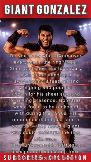 Who's Giant Gonzalez? WWF Shorts