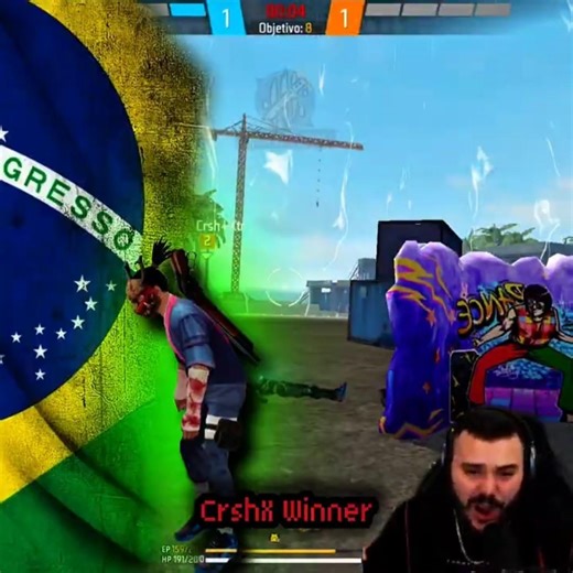 CrshX🇧🇷 vs L-gang👺 #freefirehighlights #shorts #freefire #shortsfreefire