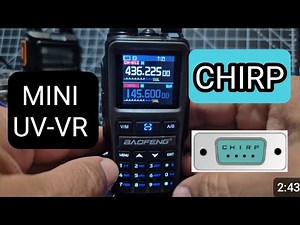 CHIRP - BAOFENG MINI UV5R