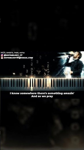 WE PRAY - Coldplay piano karaoke instrumental cover
