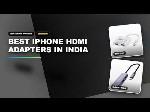 Best Iphone Hdmi Adapters in India | Iphone