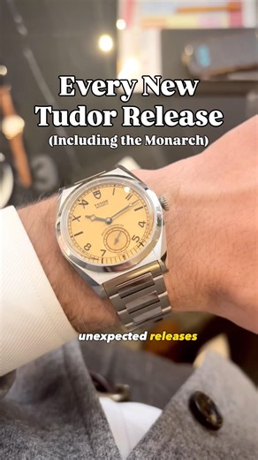 Every new Tudor at watches and wonders including the monarch. What do you think? #watches #tudor