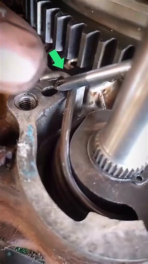 engine starter spring install! #shorts #youtube #foryou