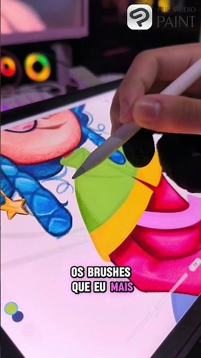 [Pt] Explorando o Clip Studio Paint: Ferramentas e Criatividade | Shorts
