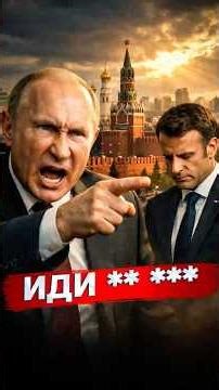 Putin responded harshly to Macron on Ukraine