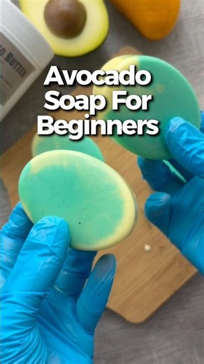 avocado & butter melt and pour soap recipe
