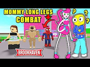 MOMMY LONG LEGS CONTRE LE MONDE ENTIER !! BROOKHAVEN RP