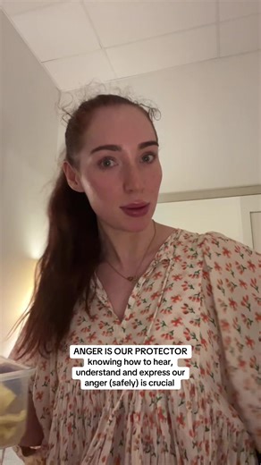I remember being SO scared to be in the room with anger- once it happened I saw the importance of anger to us and how it protects us, holds our boundaries, communicates needs to us! (This does not mean expression of anger through forms of violence, abuse or mistreatment) #solpsychotherapy #emotion #anger #protection #therapytiktok