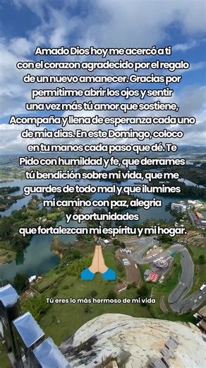 21K views · 265 reactions | Buenos días Dios  | "Tu eres lo más hermoso de mi vida" | Facebook