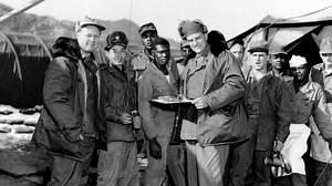 When visiting a hospital ship during the Korean War, Billy Graham prayed with a young soldier on his death bed. “And I thought myself, that young man had given everything he had, so that we might have everything we have in America,” he said later. Watch his Memorial Day message from 1953. | Billy Graham