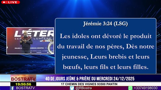 TOUT VA BIEN AVEC JESUS-CHRIST | Bostra TV
