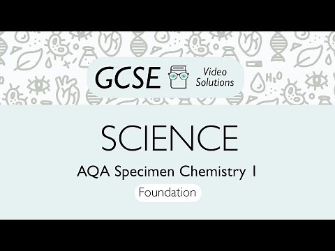 Combined Science GCSE - Chemistry Specimen Paper 1F | PMT Education
