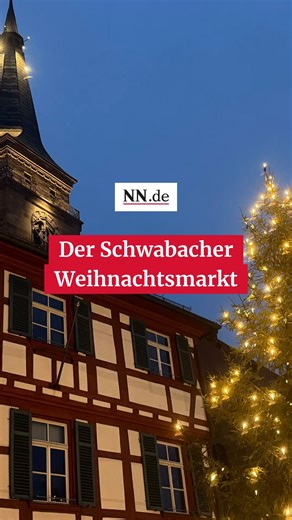 Schwabacher Tagblatt on Instagram: "Der Schwabacher #weihnachtsmarkt hat begonnen 🎄🤩 In wunderschönen Lichtern lässt er den #königsplatz erstrahlen ✨ Immer wieder schön ist der Besuch dort, oder? Wir sind neugierig und wollen wissen: Was ist das Erste, das ihr euch kauft, wenn ihr auf den Markt geht? 😁 📹 Giuseppina Rita Ferrara #schwabach #adventszeit #weihnachten"