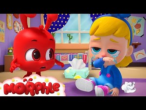Uh Oh! Mila Caught a Bug! 🦠 | Morphle's Family | My Magic Pet Morphle | Kids Cartoons