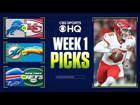 NFL Week 1 Picks and Best Bets [Lions at Chiefs, Bills at Jets + MORE] | CBS Sports
